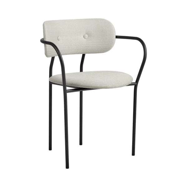 Gubi Coco Dining Armchair volledig bekleed - Eoro Special FR Dedar 106