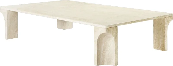 Gubi Doric Salontafel - neutral white - rechthoekig