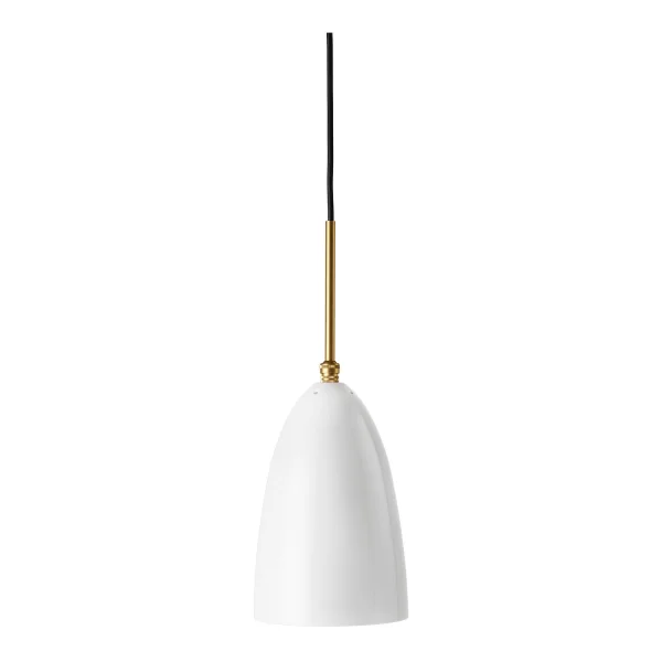 Gubi Grasshopper hanglamp - alabaster white glossy