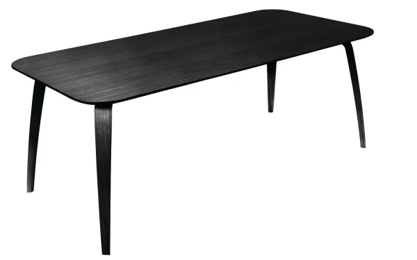 Gubi Gubi Dining Table rechthoekig - essen zwart