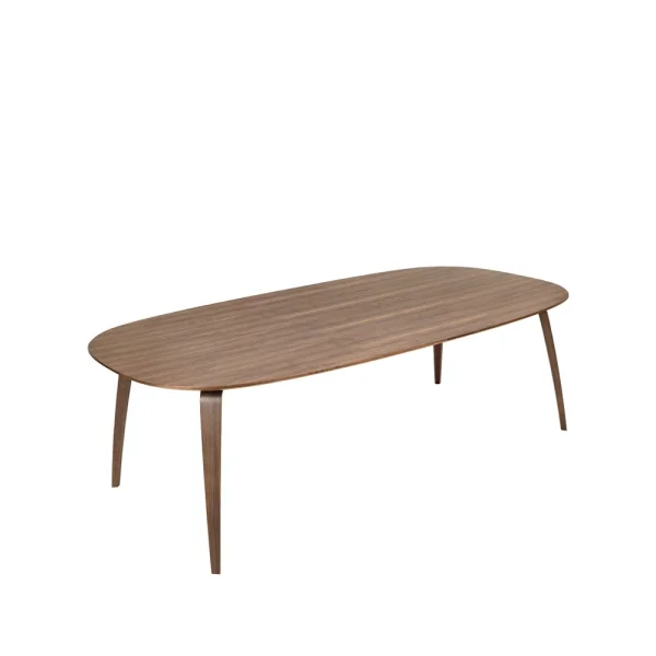 GUBI Gubi Elliptical eettafel american walnut