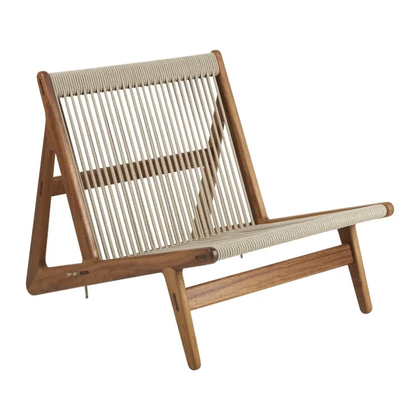 Gubi MR01 Initial Lounge Stoel - Iroko