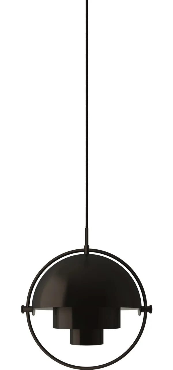 Gubi Multi-Life hanglamp - Brass/Black - Ø 22,5 cm - brass