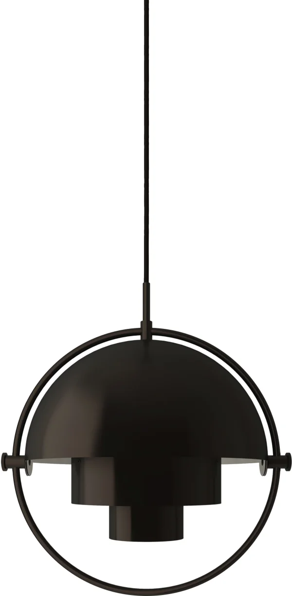 Gubi Multi-Life hanglamp - Brass/Black - Ø 36 cm - brass