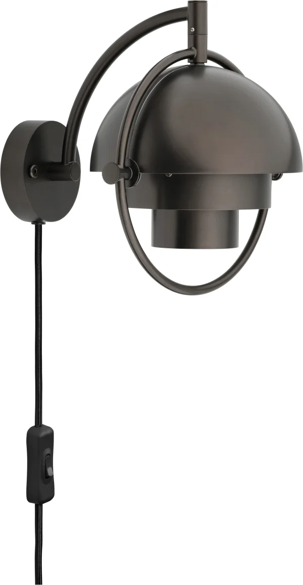 Gubi Multi-Lite wandlamp - GubiBlackBrass