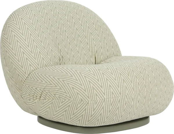 Gubi Pacha Outdoor Lounge Fauteuil - Chevron 008 - zonder armleuning