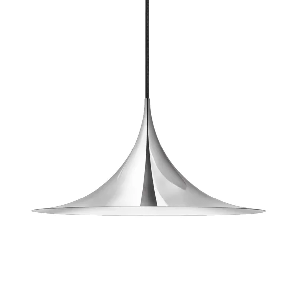 GUBI Semi lamp Ø 60 cm. Chrome