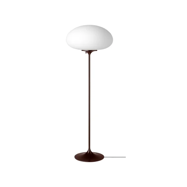 GUBI Stemlite Vloerlamp black red, h.110 cm