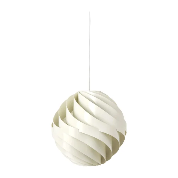 GUBI Turbo plafondlamp glanzend Ø36 cm Alabaster white