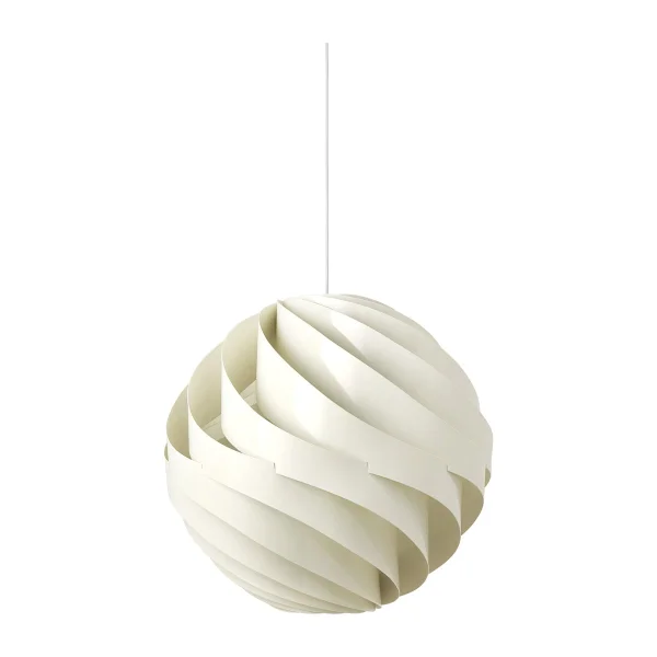 GUBI Turbo plafondlamp glanzend Ø62 cm Alabaster white