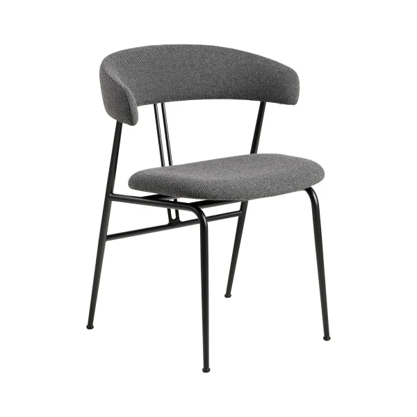 Gubi Violin Dining Chair volledig bekleed - Hallingdal 65 Kvadrat 173