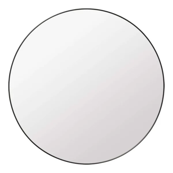 GUBI - Wall Mirror Round Ø110 Black Brass