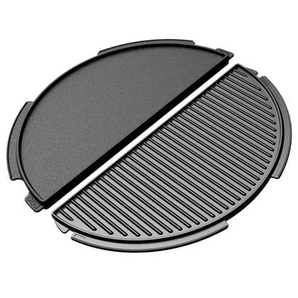 Half Cast Iron Plancha Big Green Egg - Xlarge and 2XL