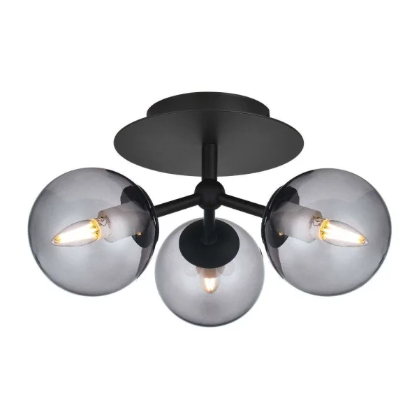 Halo Design - Atom Trio Plafondlamp Smoke