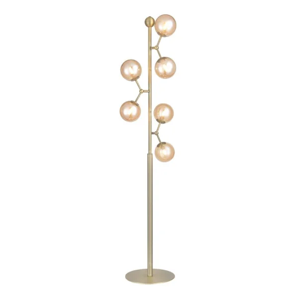 Halo Design - Atom Vloerlamp Antique Brass