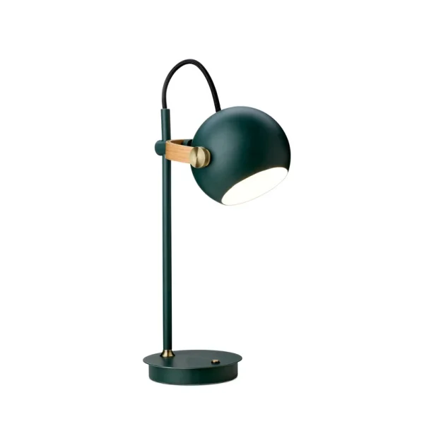 Halo Design - DC PORTABLE LED-acculamp, donkergroen, metaal