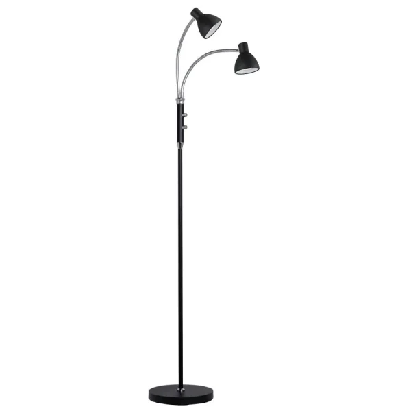 Halo Design - Hudson 2 Vloerlamp Black