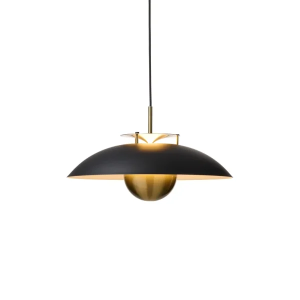 Halo Design - STEPP hanglamp, zwart, Ø 46 cm, metaal