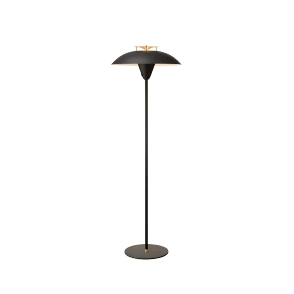 Halo Design - STEPP vloerlamp, zwart, hoogte 140 cm, metaal