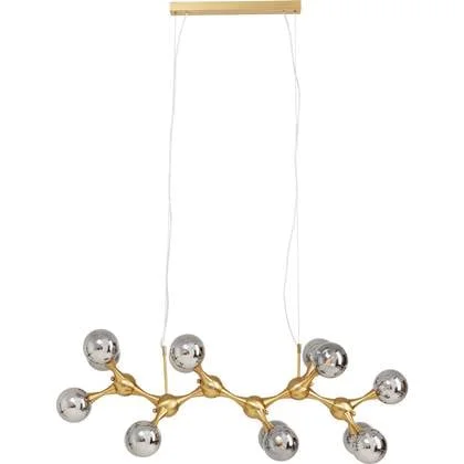 Hanglamp Atomic Balls 14 goud Kare Design