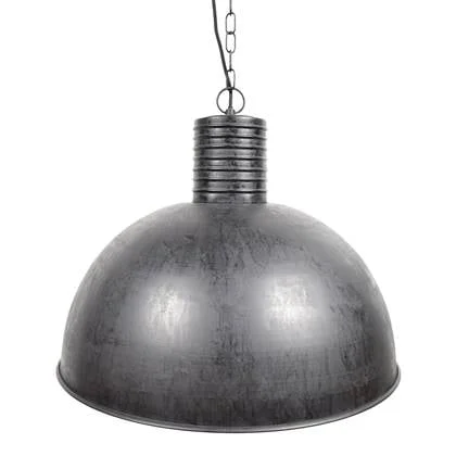 Hanglamp Dome XL Ø50cm. rough black