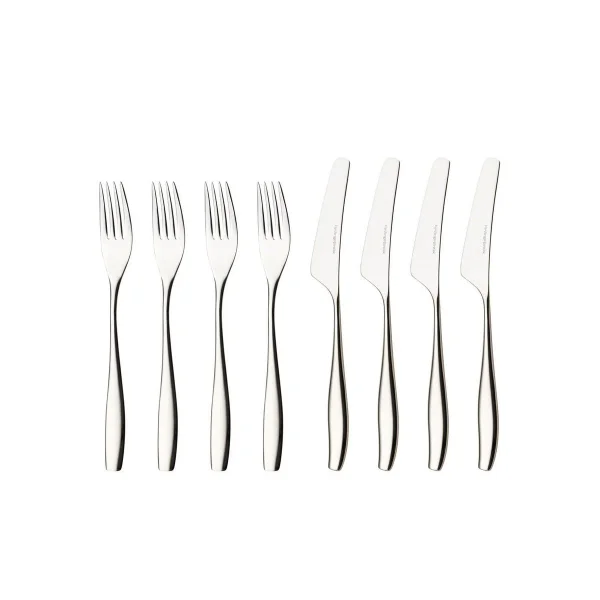 Hardanger Bestikk Julie voorgerecht bestek 8-delig Roestvrij staal