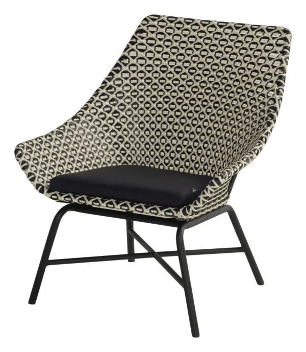 Hartman Loungestoel Delphine - Zwart