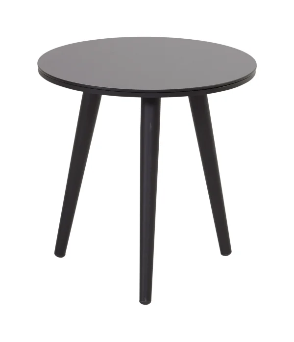 Hartman Outdoor Ronde Bijzettafel Sophie HPL, 45 x 40cm - Zwart