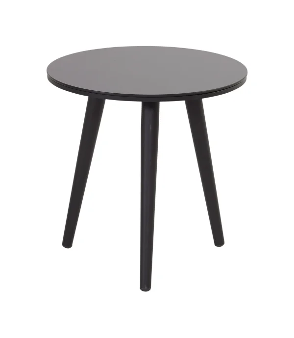 Hartman Outdoor Ronde Bijzettafel Sophie HPL, 45 x 45cm - Zwart
