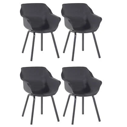 Hartman Sophie Element Tuinstoel - Set van 4 - Anthracite