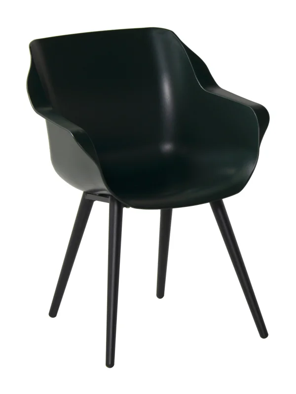 Hartman Tuinstoel Sophie Studio met armleuning - Donkergroen