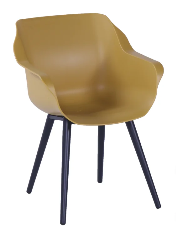 Hartman Tuinstoel Sophie Studio met armleuning - Geel