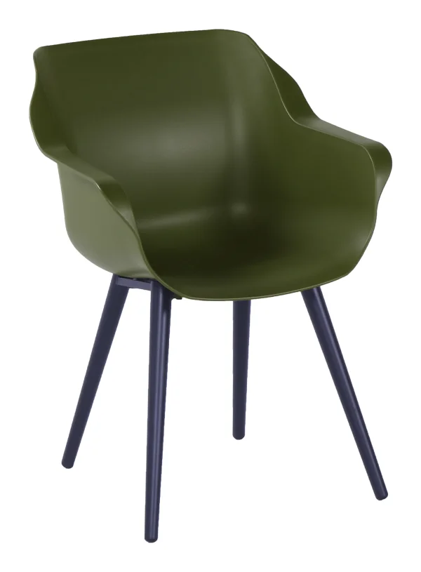 Hartman Tuinstoel Sophie Studio met armleuning - Groen