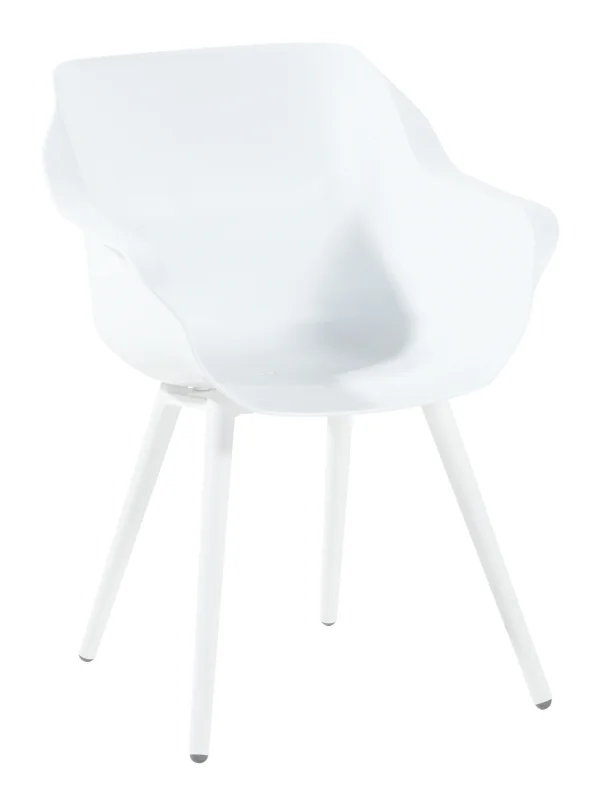 Hartman Tuinstoel Sophie Studio met armleuning - Wit