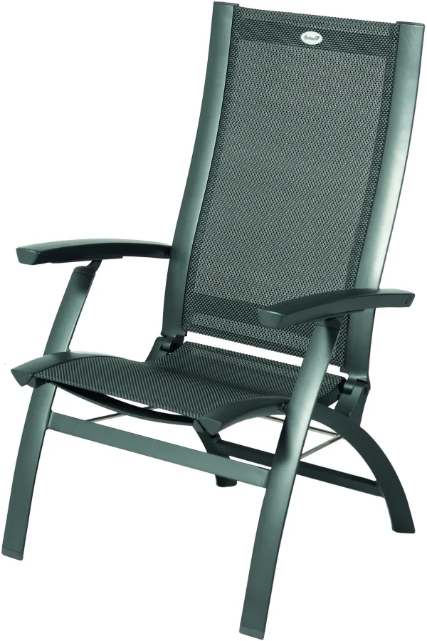 Hartman Verstelbare Tuinstoel Primo - Antraciet