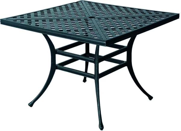 Hartman Vierkante Tuintafel Preston 102 x 102cm - Grijs