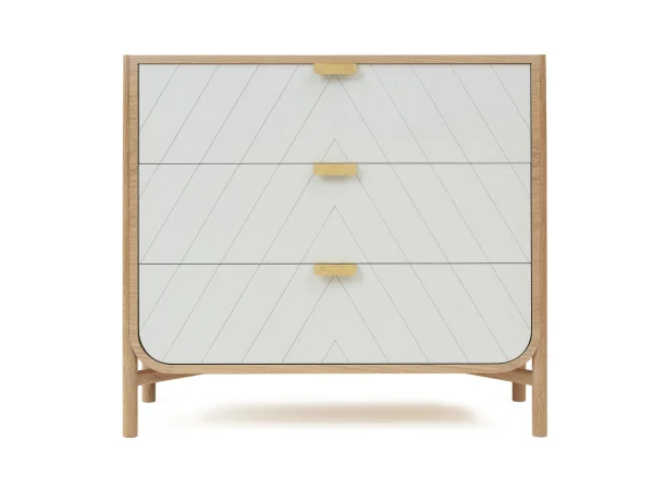 Harto Marius schuifladen-commode - lichtgrijs