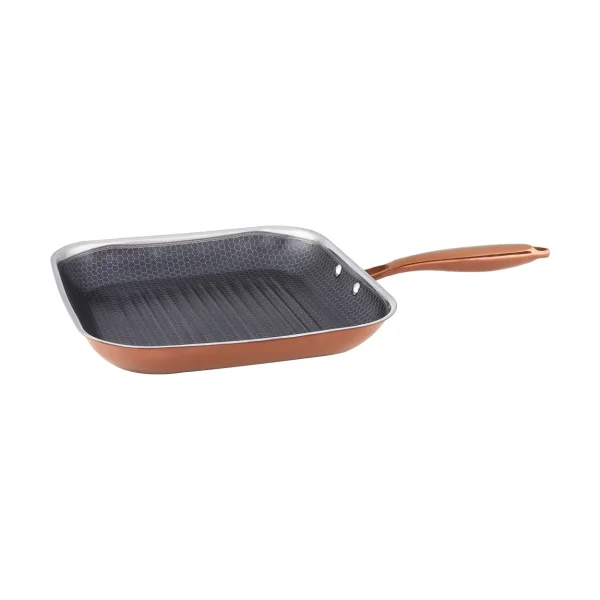 Hâws Hâws Santo grillpan hybrid coating 28 cm Rose Gold
