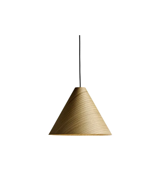 HAY - 30 Degrees Hanglamp L Natural/Soft Black