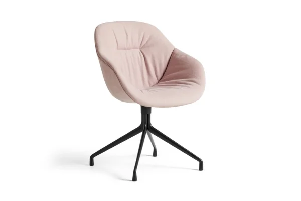 HAY About A Chair AAC 121 Soft - Kvadrat Linara 415 - zwart