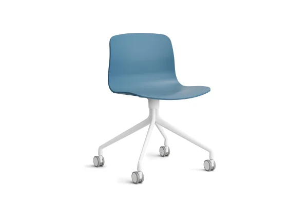 HAY About a Chair AAC 14 - azure blue 2.0 - wit