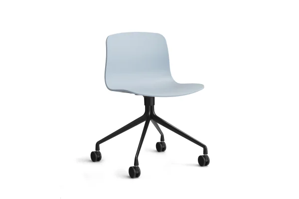 HAY About a Chair AAC 14 - slate blue 2.0 - zwart