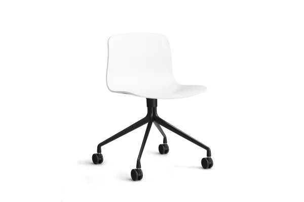 HAY About a Chair AAC 14 - white 2.0 - zwart