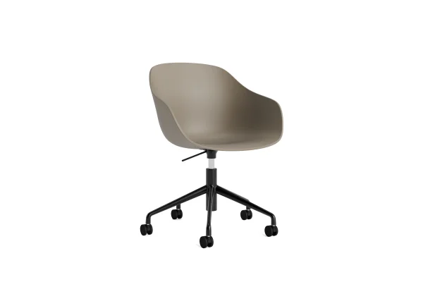 HAY About a Chair AAC 252 - khaki 2.0 - zwart