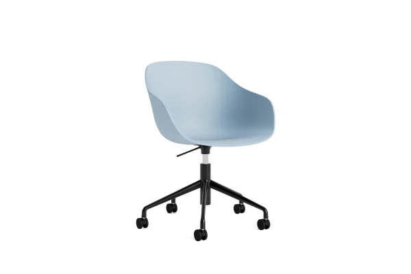 HAY About a Chair AAC 252 - slate blue 2.0 - zwart