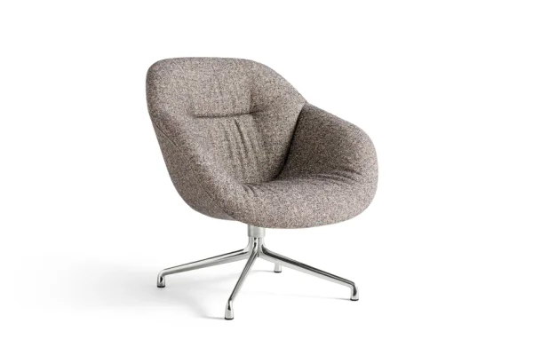 HAY About A Lounge Chair AAL 81 Soft - Kvadrat Swarm Multicolour