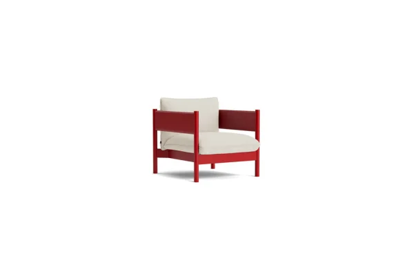 HAY Arbour Club Fauteuil - Vidar 1511 - beuken, rood gelakt