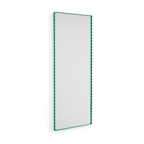 HAY Arcs Mirror Rectangle M spiegel 50x133,5 cm Green