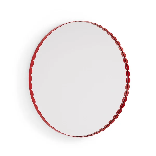 HAY Arcs Mirror spiegel Ø60 cm Red