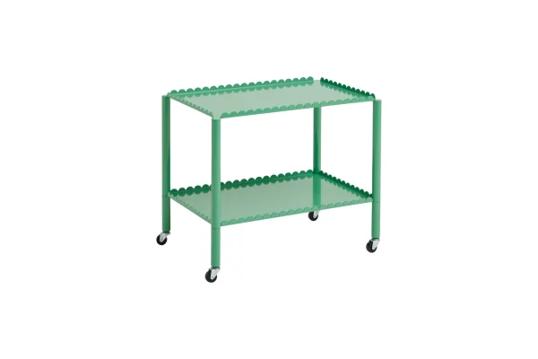 HAY Arcs Trolley Serveerwagen - jade green - laag